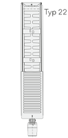 Buderus wys 500mm typ22