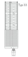 Therm x2 Plan-V Plan wys 605mm typ33