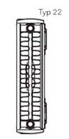Verteo x2 Plan wys 1800mm typ22