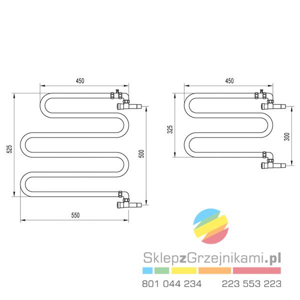 Alatherm Chrom - rysunek techniczny