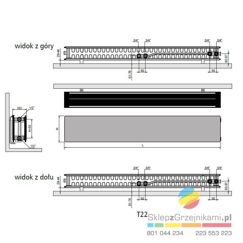 Rysunek techniczny - Flat-P-Line