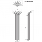 Bambus 1780 x 554 - rysunek techniczny