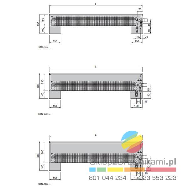 Stana - rysunek techniczny