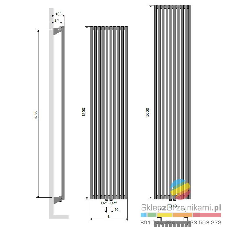 Rysunek techniczny - Vertiline CA