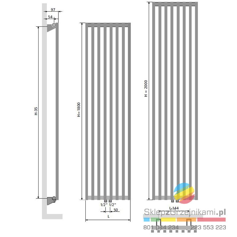 Rysunek techniczny - Vertiline VC