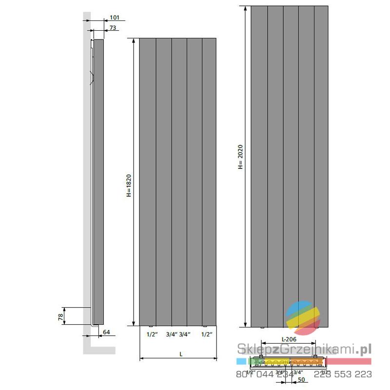 Rysunek techniczny - Vertiline VD